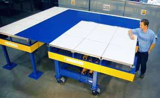 DIS Isolated Floor (IF) Seismic protection for essential equipment housed within conventionally designed structures.