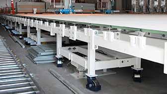 Directional Springs and high-load capacity rolling supports in standard 4ft x 6ft modules which accommodate standard 2ft x 2ft access floor tiles. Why Use An Isolated Floor?