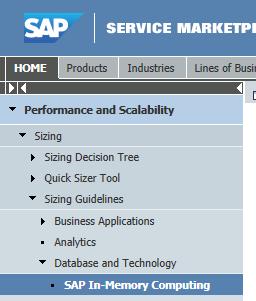Appendix: Sizing SAP HANA Sizing resources for HANA and most SAP products can be found here https://websmp102.sapag.