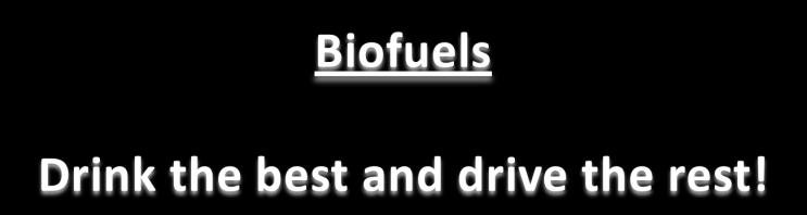 6 Summary This report attempted to summarize the present situation of biofuel production around the world, as well as point out the future trends and engineering challenges that are required in order