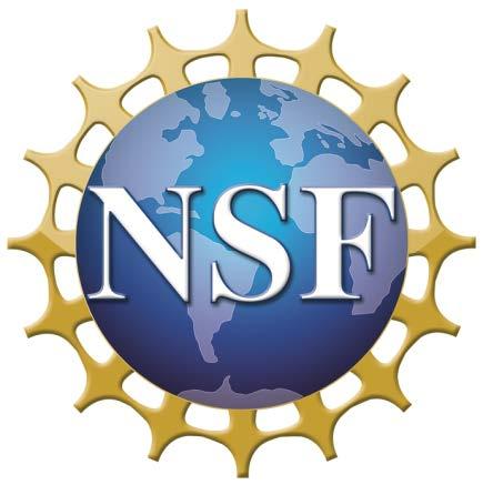 Acknowledgements The National Science Foundation Cyber-