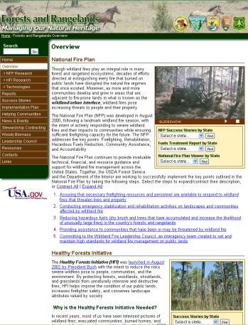 Plan and Healthy Forests Restoration Act WFLC 2004 Monitoring Proposal, Module 2.