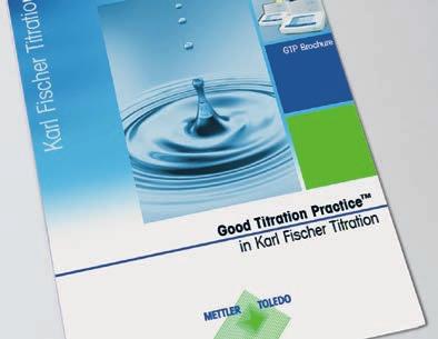 GTP Routines Innovative Services for Consistently Accurate Titration Measurements can involve risks, which may impair the quality of your products.