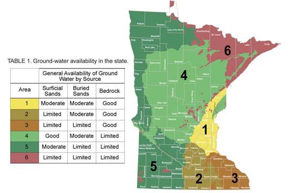 Ground Water: Quantity Moderate to limited availability Researchers are still learning about the extent of ground water supplies in the state.