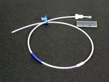Suction tube (blue-marked) for
