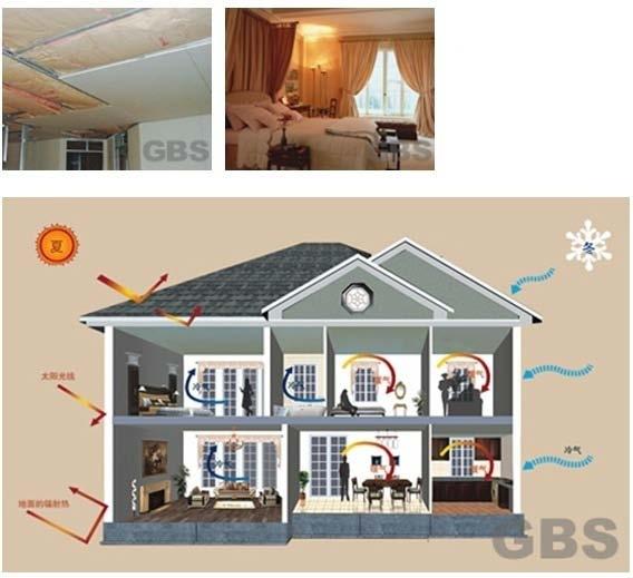 Thermal Insulation GBS housing utilizes excellent fiber glass insulation and XPS insulation as the main insulating materials which play an important role in thermal insulation.