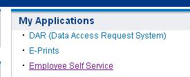 Process 1 Employee Self Service Log In UNF s Employee Self Service feature offers many services designed to save you time and make