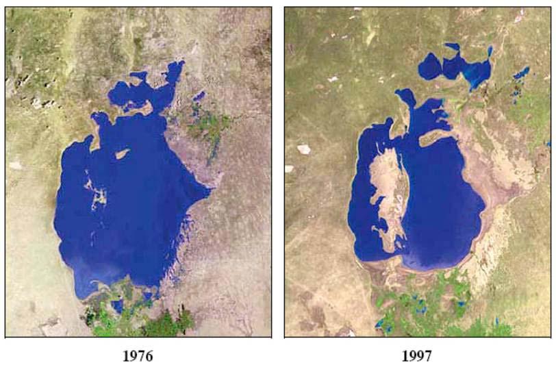 The Aral Sea in Central Asia was once the world s s fourth