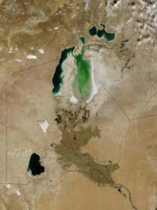 Threat Aral sea in
