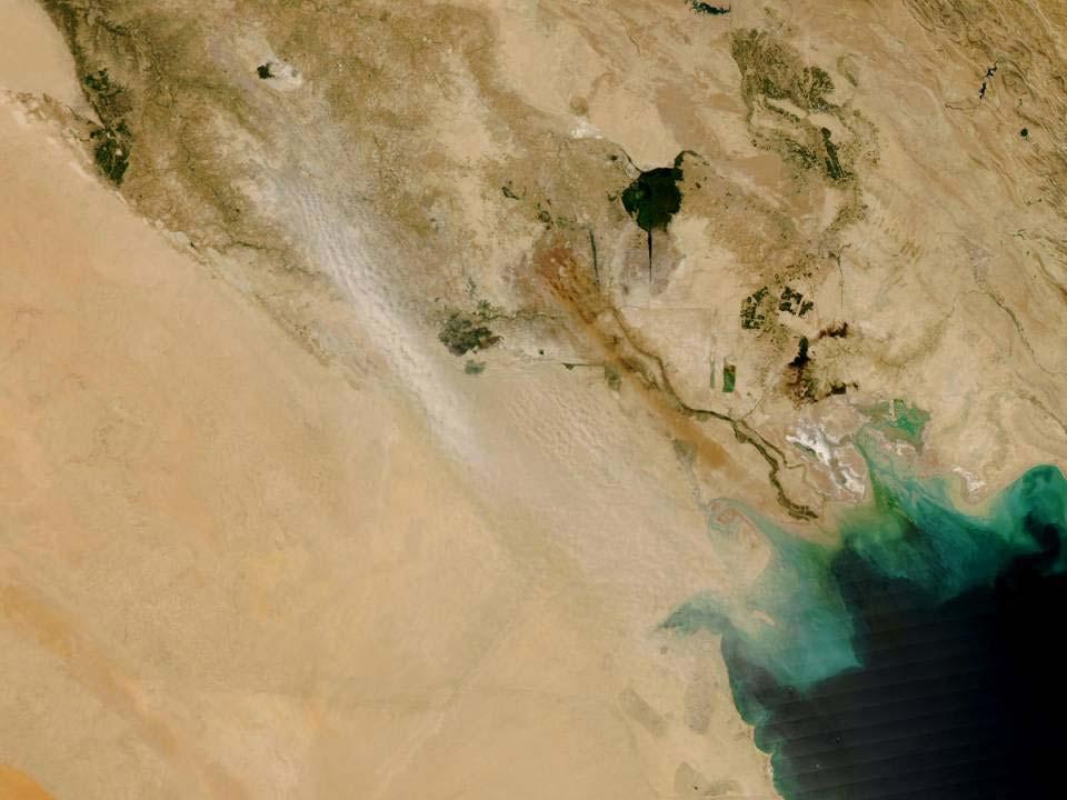 West Asia is one of the desertification degree of hazard highest areas. For most areas shifting sand dunes are incapable of sustaning plants life.west Asia has a special and unusual climate.