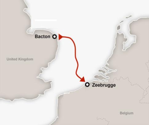 Europe Interconnector pipeline connects gas grids of UK with that of continental Europe.