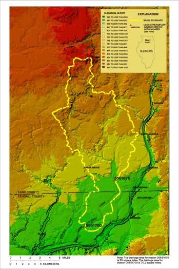 Hydrological Study Activity in the Blackberry Creek Watershed, Illinois Background The Blackberry Creek Watershed is a largely agricultural 73-square mile watershed located at the western side of