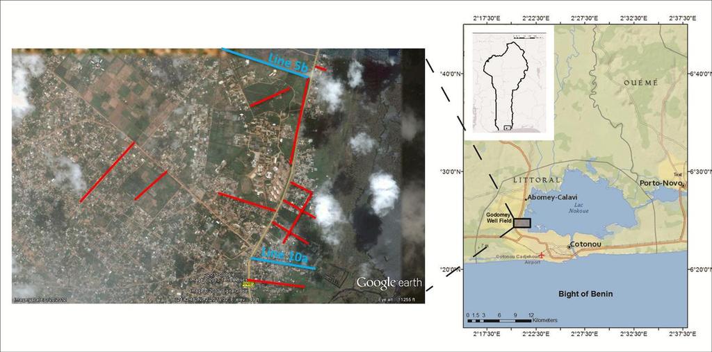 Seismic imaging to manage salt water intrusion in Benin, West Africa: Challenges in an urban, coastal environment John H.
