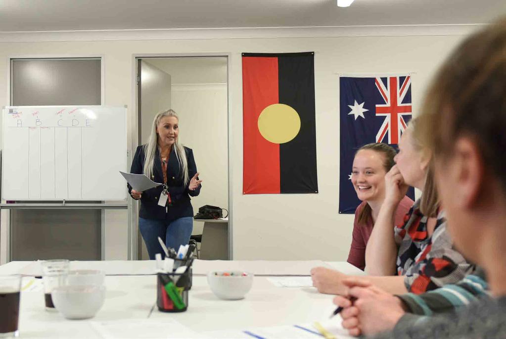 ACTION 5 Engage staff in cultural learning opportunities to increase understanding and appreciation of Aboriginal and Torres Strait Islander cultures, histories, and achievements 5.