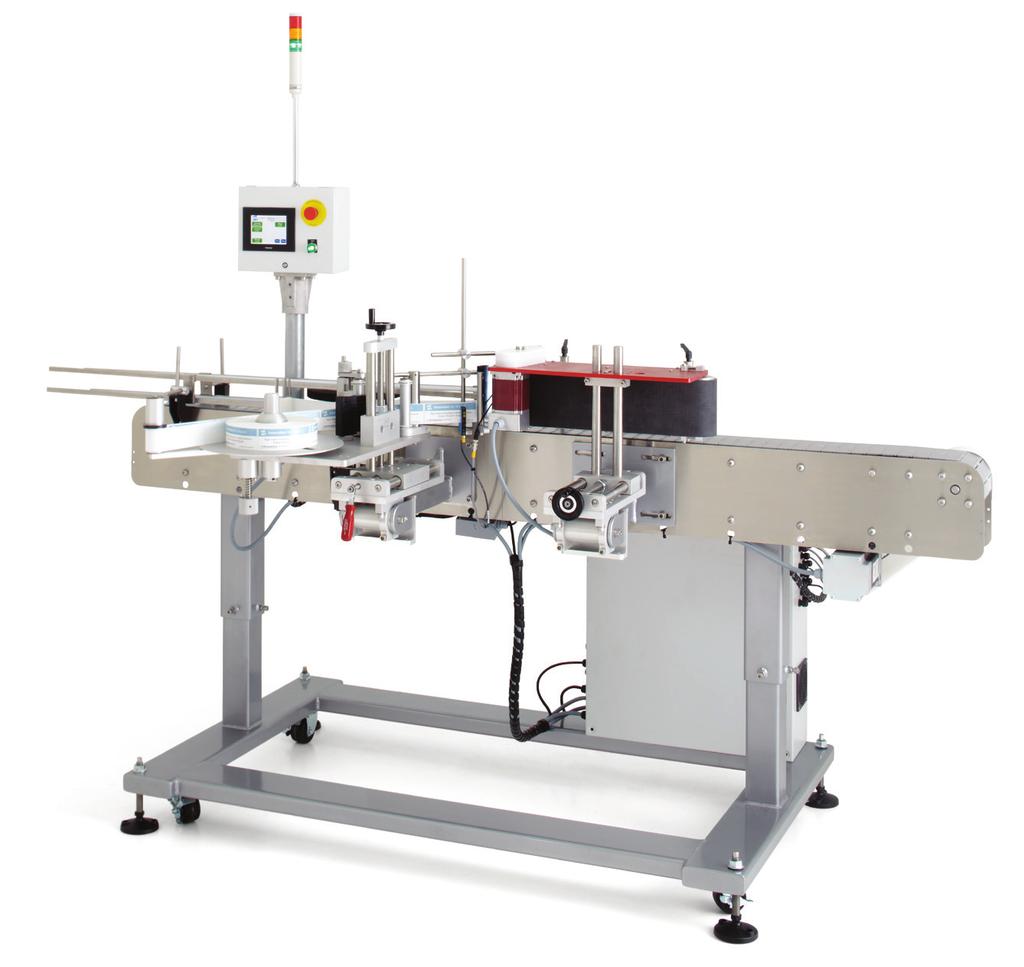 To meet the demands of a broad-base of labeling requirements, Primara label applicators are available in either all-electric or pneumatic power configurations.