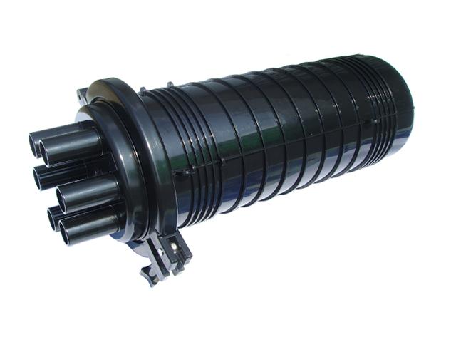 HY-10-D 144 cores Vertical Fiber Optic Splice Closure Description: Max capacity:144 cores Seal way: Rubber Ring The use of high-strength engineering plastic shell that can endure harsh conditions