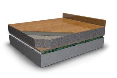 Insulation Solutions 3. Most Efficient Solution 4 of 4 Floor Sound insulation reinforcement on the floor of the room. Consists of a floating concrete floor suspended in antivibration bearings.