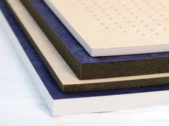 Panels - Wall & Ceiling Flat Panel Pro The Flat Panel Pro consists of a perforated acoustic foam with high resistance fire rating, providing a wide range of applications from an aesthetic point of
