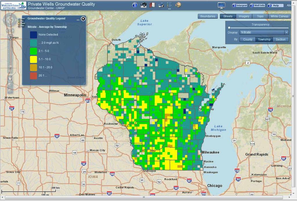 Nitrate in Wisconsin Groundwater http://www.