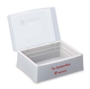 Systematic tip handling Tip SystemBox the central pipetting station Simple and practical Flexible and cost-effective Empty