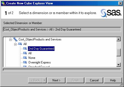 Using OLAP Cubes for Analysis Using the Cube
