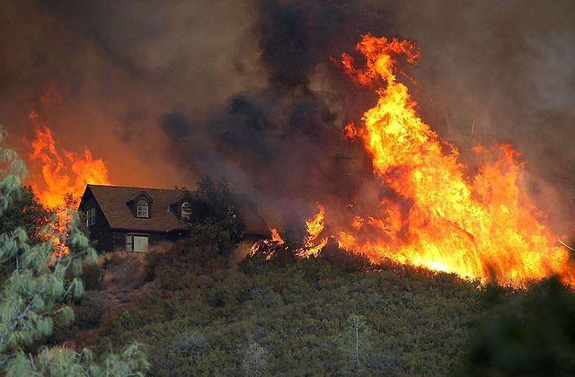 wildfires destroy homes and