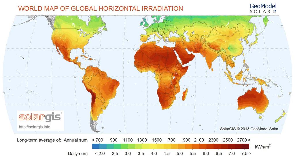 Hong Kong has better solar resources than countries that