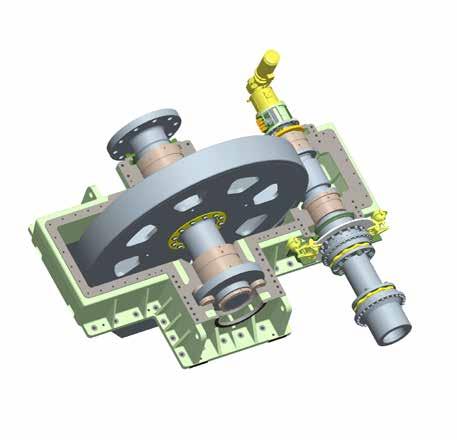 RENK - Leading Propulsion Technology RSH: simply superior Single input/output RSH are single-stage marine reduction gear units with one input and one output shaft.
