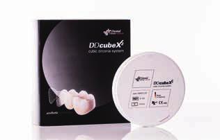 Consequently, DD cubex² is suitable for affordable, but highly aesthetic monolithic treatments, in anterior and posterior teeth region.