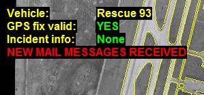 Text and preset instant messaging : Allows users to send and receive pre-set and or ad-hoc text messages (Figure 13) to other equipped vehicles such as emergency services (EMS, fire, and police).