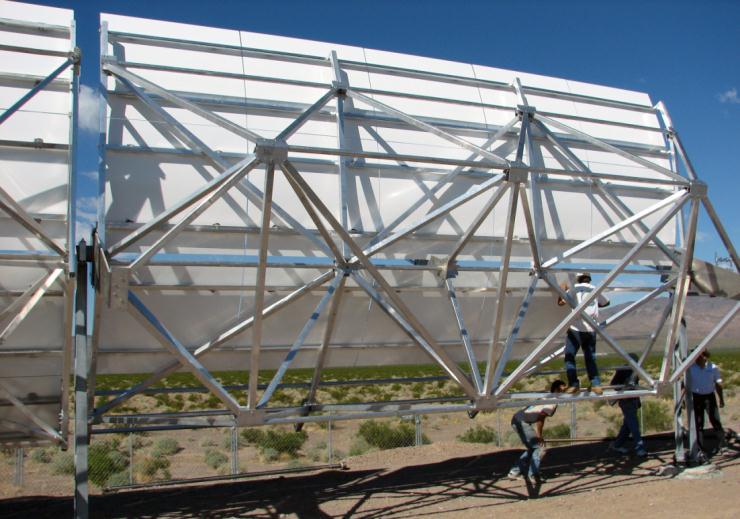 Solargenix (SGX) 2: - used in 1 MW Saguaro Plant in Arizona - extruded aluminum space frame - easy to assemble - developed by Solargenix