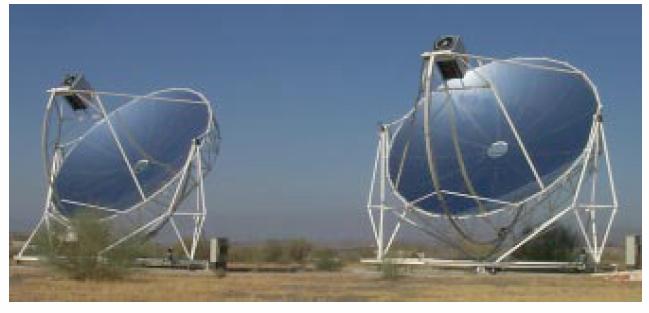 Solar Dish-Engine SBP System Two 10 kw SBP Eurodish in Spain System