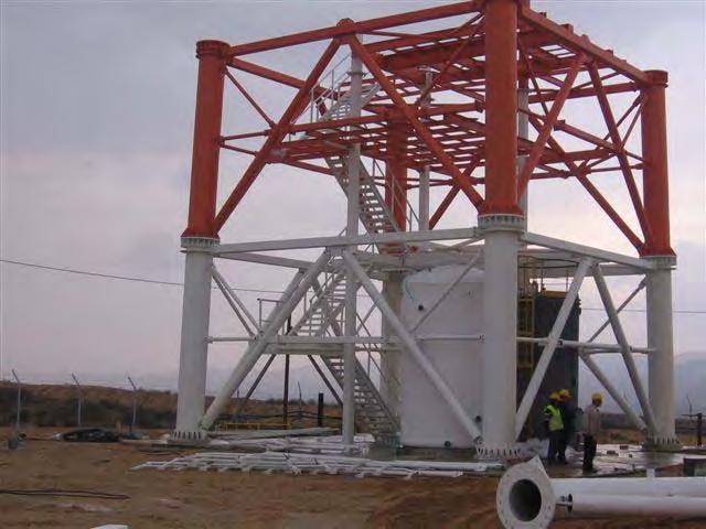 Solar Tower Foundation and