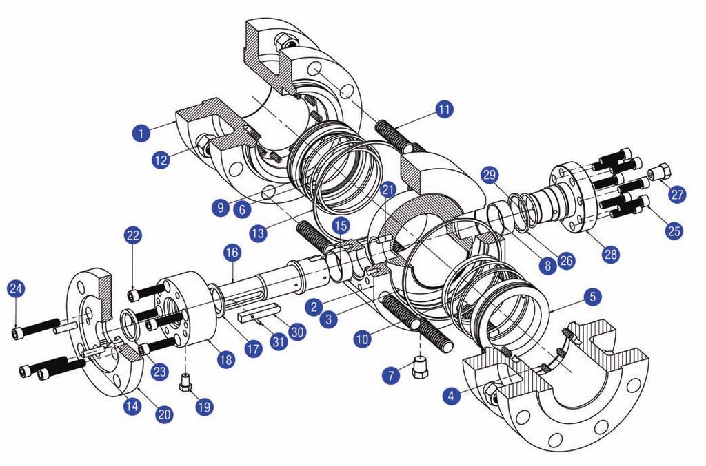 Figure 4: Exploded View of