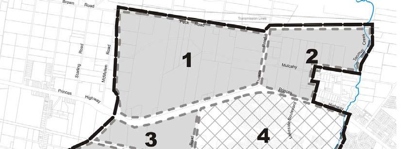 The DCP applies to the parcel of land within the Officer/Pakenham area as outlined in Figure 1 Cardinia Road Precinct DCP Main Catchment Area.