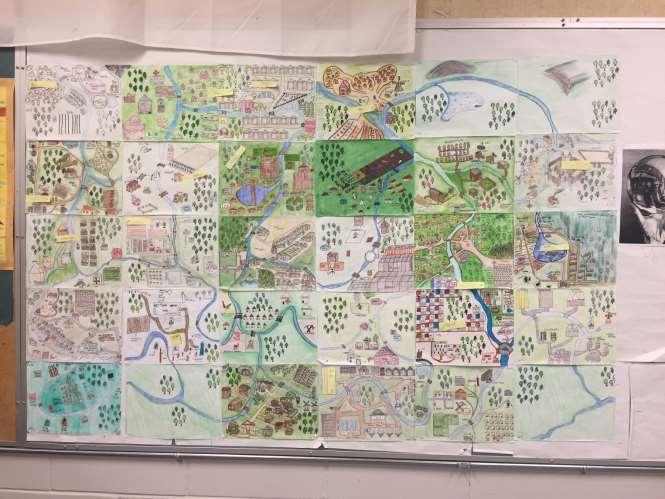 Social Studies example Assignment: Sustainable Community Development Details: As part of a focus on sustainability, students were given a section of land that that they developed into their own