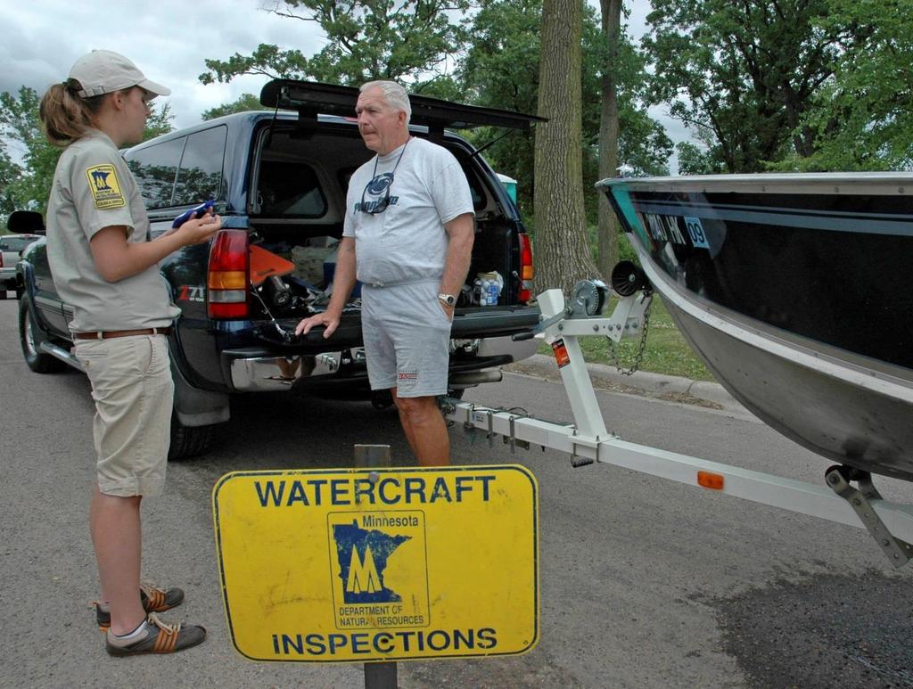 Watercraft Inspections in Minnesota Adam Doll Watercraft