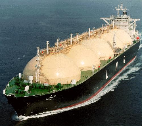 LNG Tanker Underway U.S.