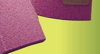 performance A blend of A & 38A abrasives Primarily used in saw grinding applications Very