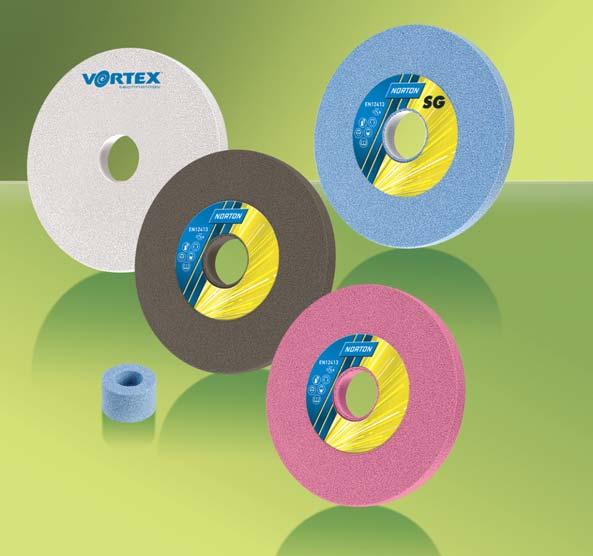 122 META PRECISION GRINDING WHEES Norton vitrified grinding wheels have set the standard for generations leading the way with technological improvements to maximise performance and productivity.