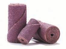 Coated Cartridge Rolls Cartridge Rolls are made up of rolls of Resin Bond Abrasive Cloth which allow a new cutting surface to be uncovered as the top layer is worn away.