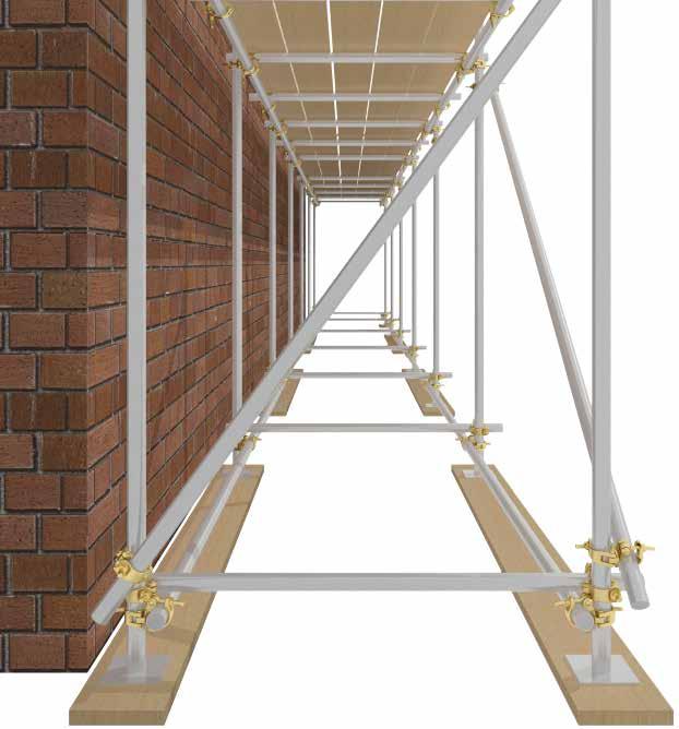 Foot lifts Also known as a foot tie, base lift, locking lift or kicker lift Not necessary for most TG20 Compliant Independent Scaffolding.