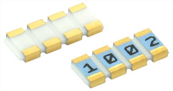 High Temperature (230 ) High Precision Thin ilm Wraparound hip Resistor rrays, Sulfur Resistant PRHT arrays can be used in most applications requiring a matched pair (or set) of resistor elements at