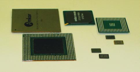 CSPs are typically not more than 10% larger than the IC itself and offer a slightly smaller footprint than the BGA package.