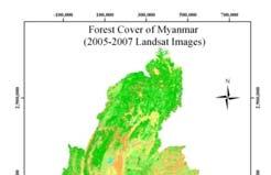 I. Forestry in Myanmar Total area 676,577 km2, Population 60 million, over 70% of the country s total population are rural 3 distinct Seasons, Desert like dry zone, Snow cappedmountains