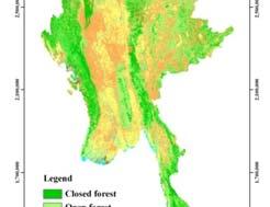 96%, Myanmar Agenda 21: sustainable forest resources management SFM, reservation, protected areas; participatory, harvesting and utilization; and capacity building, How Myanmar Forest