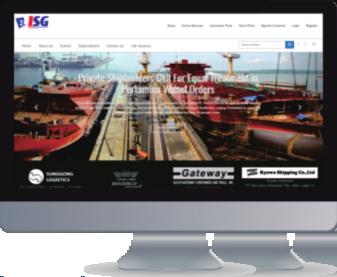 indoshippinggazette.com Published Twice a Month in Print ISG was first produced in Oktober 1996 and published weekly. In June 2017, the publishing changed to twice a month.