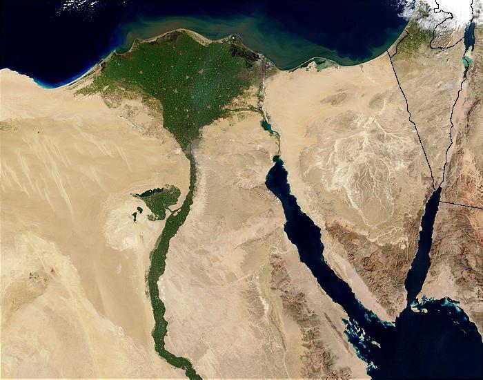 HISTORY PLACE: NILE RIVER IN EGYPT ( IN