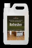 GLOSS LEVEL Silk Matt Ultra Matt A surface maintainer for use on floors which have been treated with Junckers Rustic Oil.