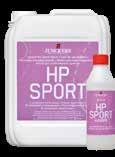 HP Sport is non-yellowing, extremely durable and scuff resistant, and very fast curing, so the floor is ready for use the next day.
